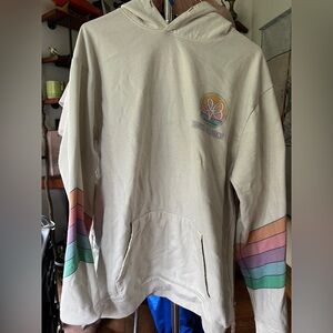 Colorful Striped Women's Hoodie